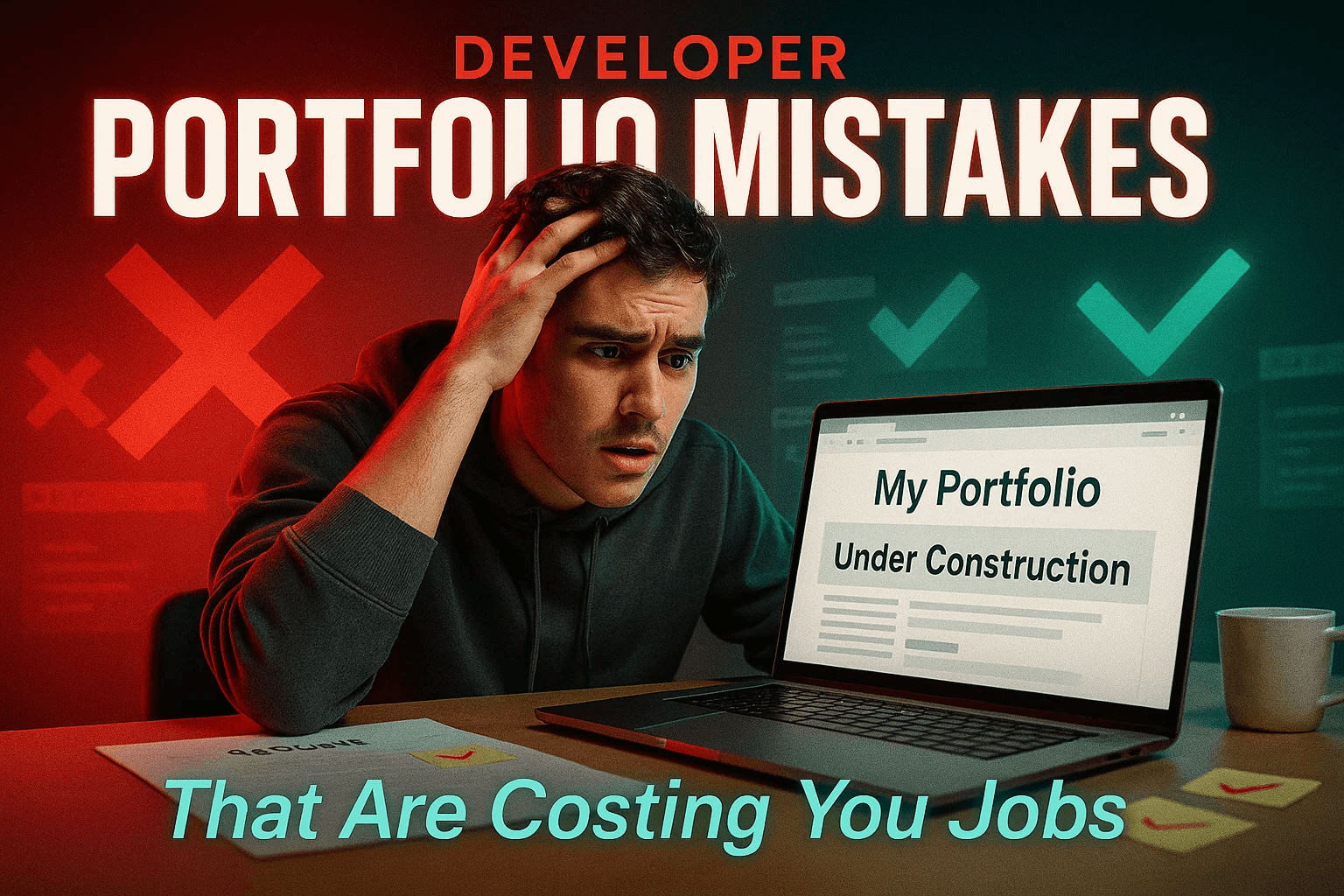 Your Developer Portfolio is Costing You Jobs: 7 Common Mistakes and How to Fix Them