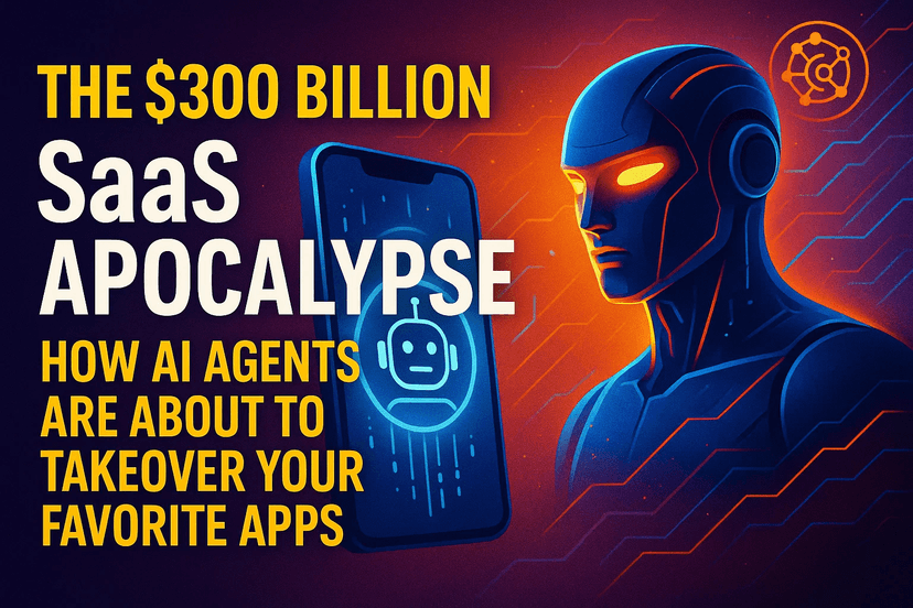 The $300 Billion SaaS Apocalypse: How AI Agents Are About to Takeover Your Favorite Apps