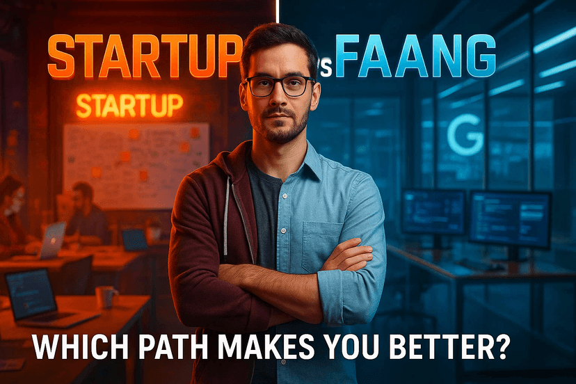 Startup vs FAANG: Which Path Actually Makes You a Better Developer?